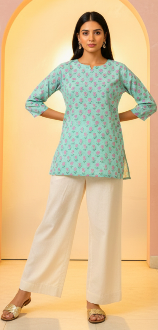 Designer Print Short Tunic Collection