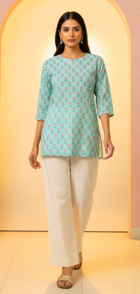 Designer Print Short Tunic Collection