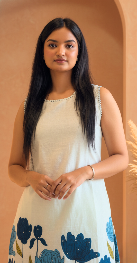 Meadow Bloom Sleeveless Co-ord Set